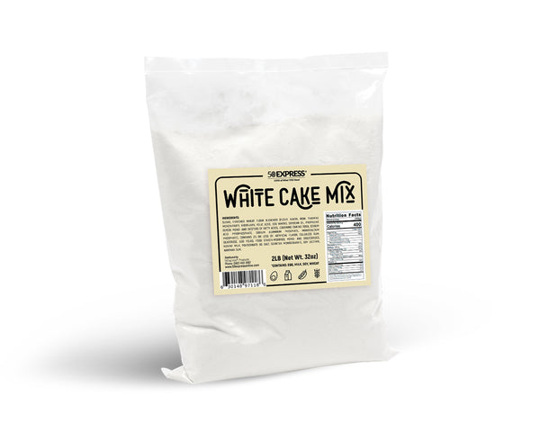 2lb 50EXPRESS® WHITE CAKE MIX